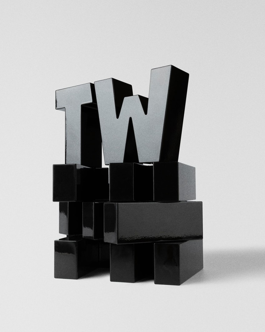 TextilWirtschaft Forum 2026 award black TW typographic