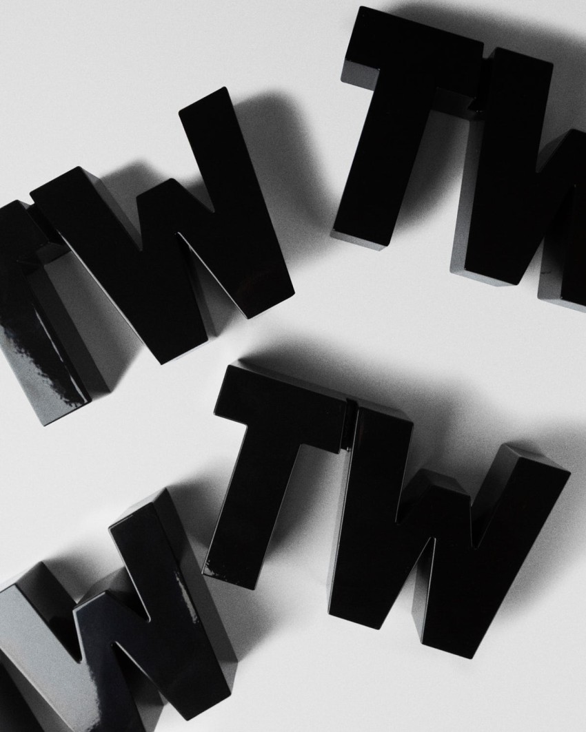 TextilWirtschaft Forum 2026 award black TW typographic
